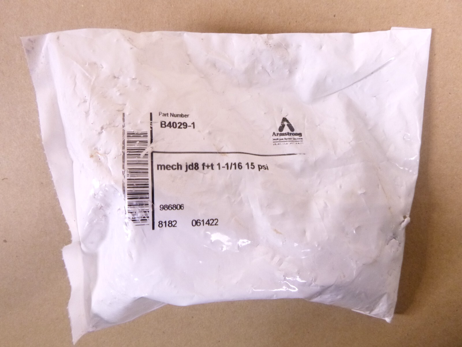 Armstrong mechanism assembly for 15 psi Series J/JD F&amp;T traps W/ 1-1/16 orifices | Industrial MRO Replacement Parts, Manufacturing Machine Parts &amp; Components, Heavy Equipment Parts Supplier