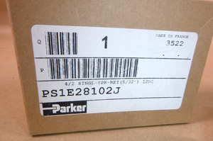 PS1E28102J Parker 12V Electro-pneumatic Interface Valve 4/2 SINGL-SPR-RET 5/32" | Electrical MRO Replacement Parts & Components and Commercial Electrical Supplies Company