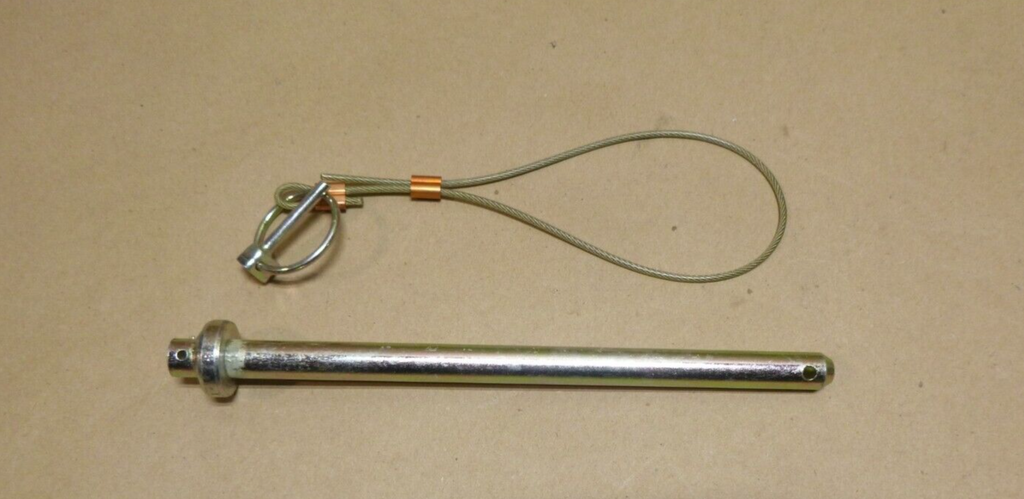 Quick Release Hitch Pin 1/2" Shank x 8" Grip Length 1/2 Inch x 8 Inch W/ Lanyard | Industrial Replacement Nuts & Bolts Distributor and Machinery Screws & Fasteners Supply