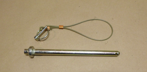 Quick Release Hitch Pin 1/2" Shank x 8" Grip Length 1/2 Inch x 8 Inch W/ Lanyard | Industrial Replacement Nuts & Bolts Distributor and Machinery Screws & Fasteners Supply