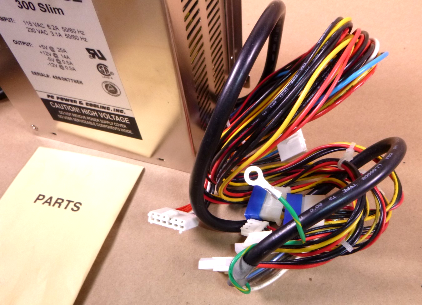 PC Power &amp; Cooling Turbo Cool 300 Slim Cooling Power Supply | Electrical MRO Replacement Parts &amp; Components and Commercial Electrical Supplies Company