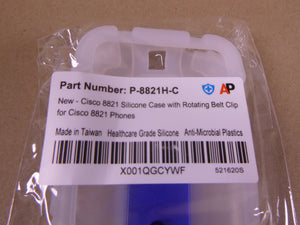 Artisan Power P-8821H-C For Cisco 8821 Silicone Case with Rotating Belt Clip | Industrial MRO Tools and Replacement Industrial Equipment Components