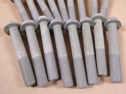 (Lot Of 17) M16 x 2.0 x 110mm Hex Head Flange Bolt, 10.9 Grade, 45mm Thread | Industrial Replacement Nuts &amp; Bolts Distributor and Machinery Screws &amp; Fasteners Supply