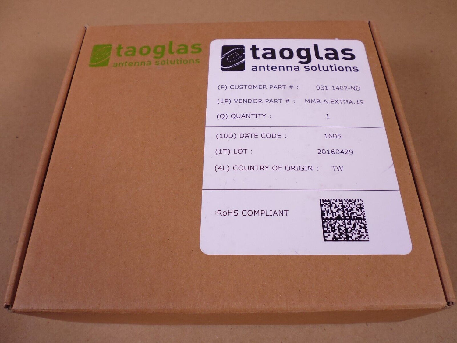 Taoglas 931-1402-ND Antenna Roof Top Bracket For Hercules Series MMB.A.EXTMA.19 | Industrial MRO Replacement Parts, Manufacturing Machine Parts &amp; Components, Heavy Equipment Parts Supplier