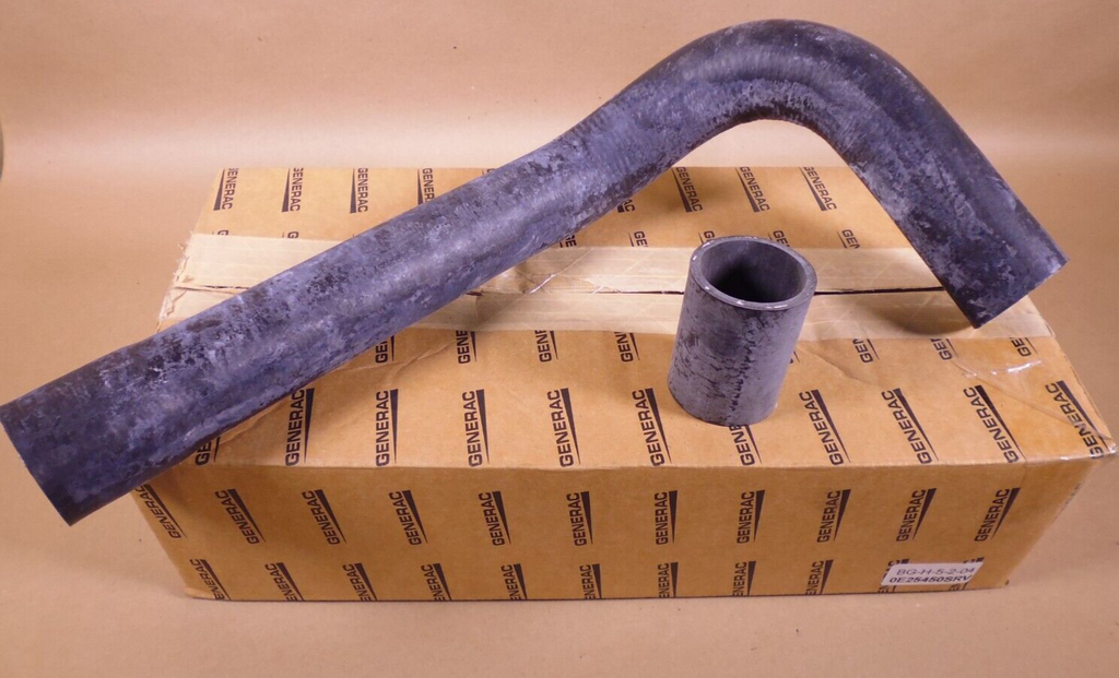 OEM Generac Hose Radiator Outlet 3.9L Kit 0E25450SRV | Genuine MEP Generator Replacement Parts and Military Surplus Generator Parts