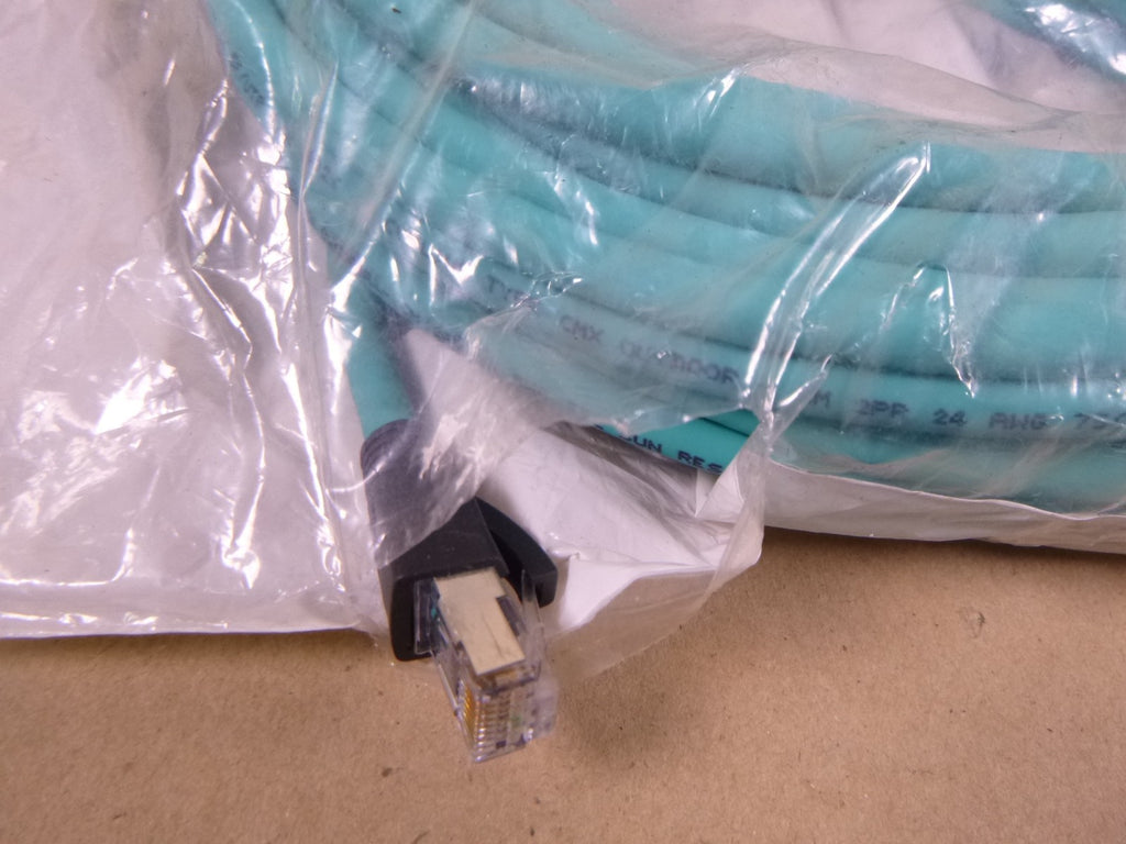 Balluff BCC0E8U BCC M414-E894-8G-672-ES64N9-200 Ethernet Cable RJ45 to M12 20M