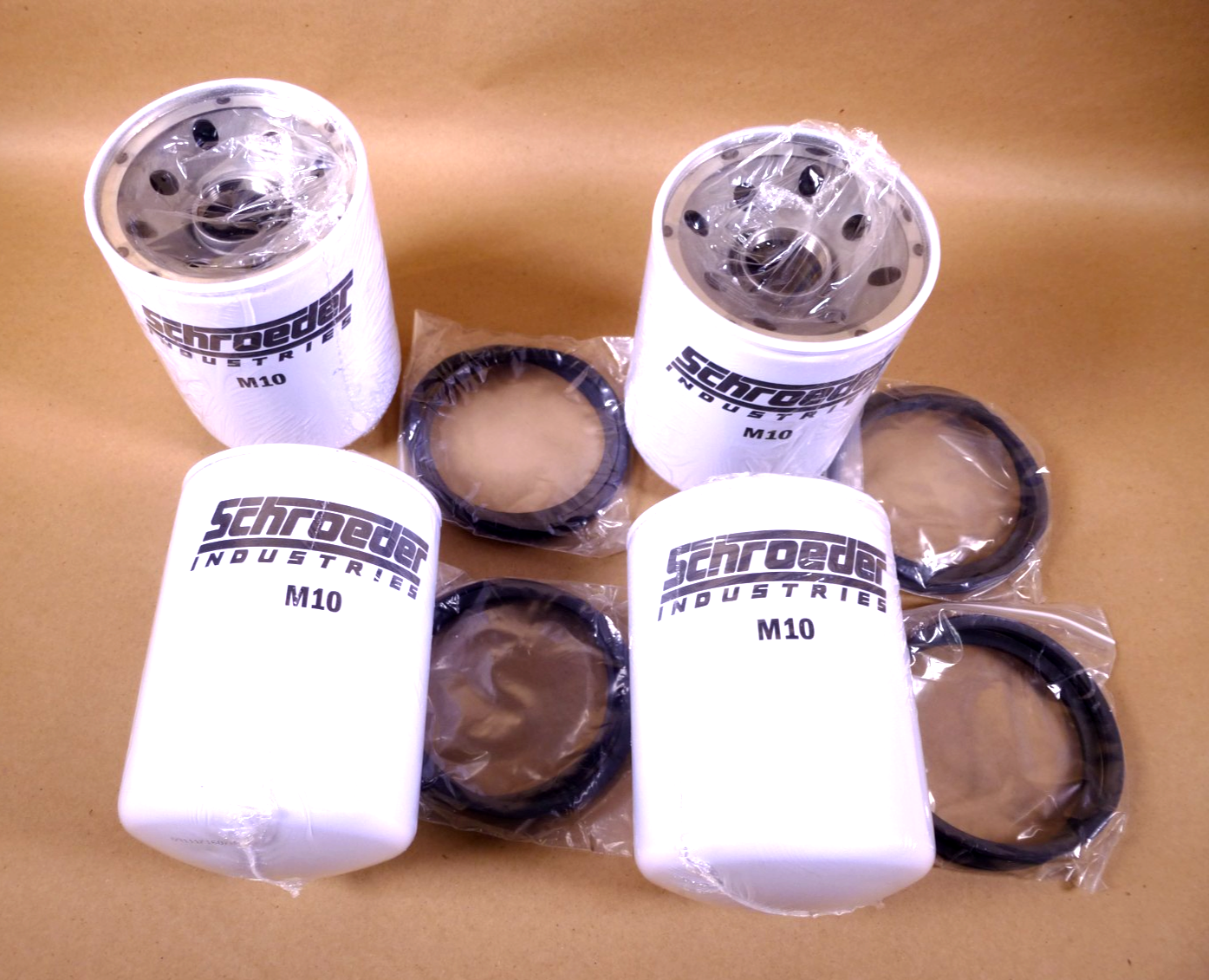 (Lot of 4) Schroeder M10 Hydraulic Filter Element =To P550388, HF6736, BT387-10 | Replacement Truck Parts, Trailer Accessories, Automobile Supplies, Car Parts &amp; Accessories