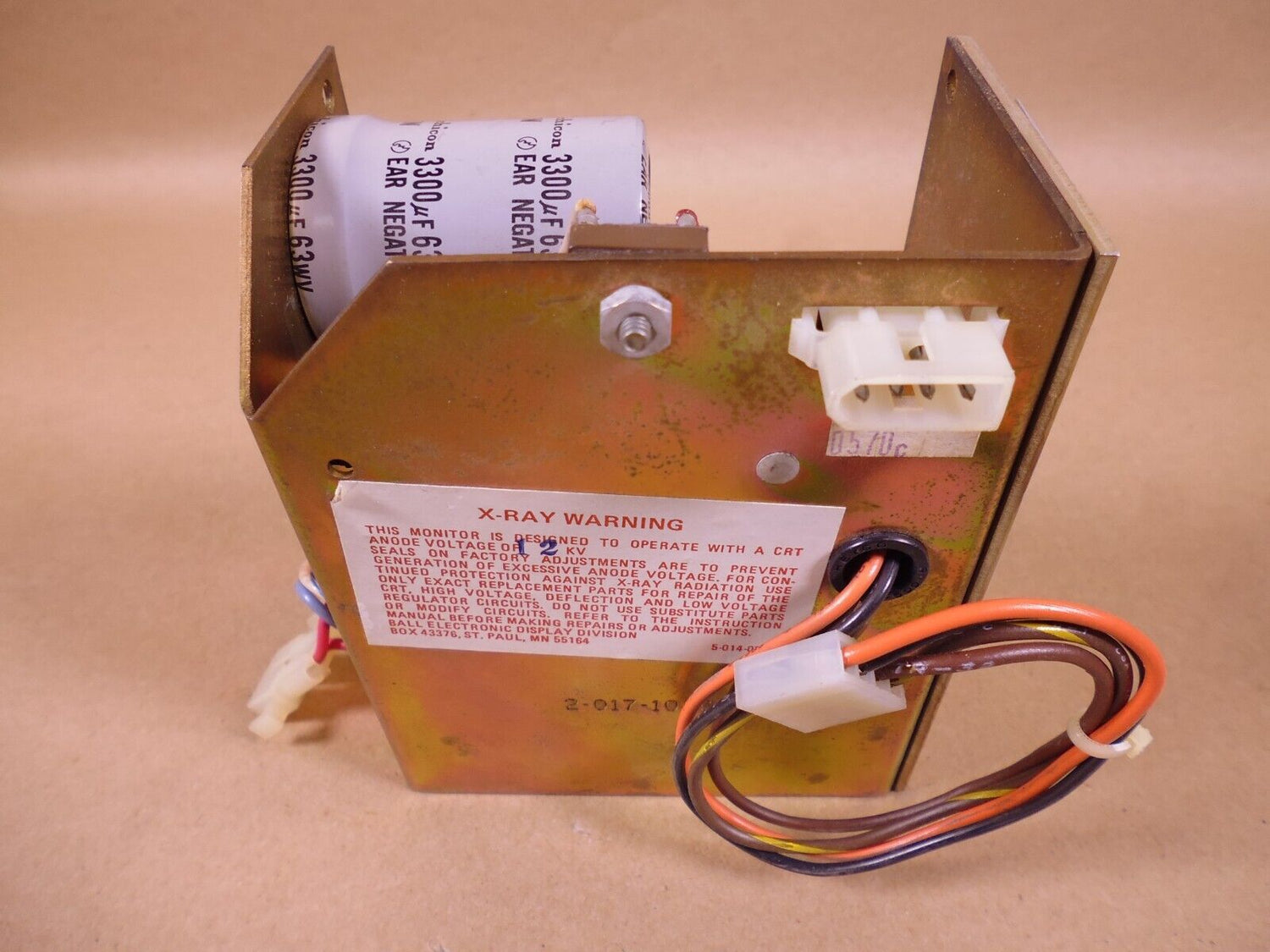 Ball Brothers 6-003-0570 Power Supply For TV120 TV-120 Data Display Monitor | Electrical MRO Replacement Parts &amp; Components and Commercial Electrical Supplies Company