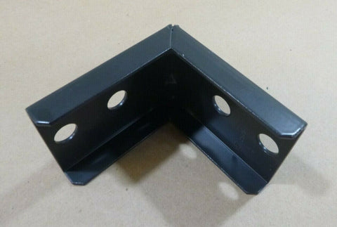 3" W x 4" L Steel U-Channel Angle Bracing Bracket W/ Pre Drilled Mounting Holes