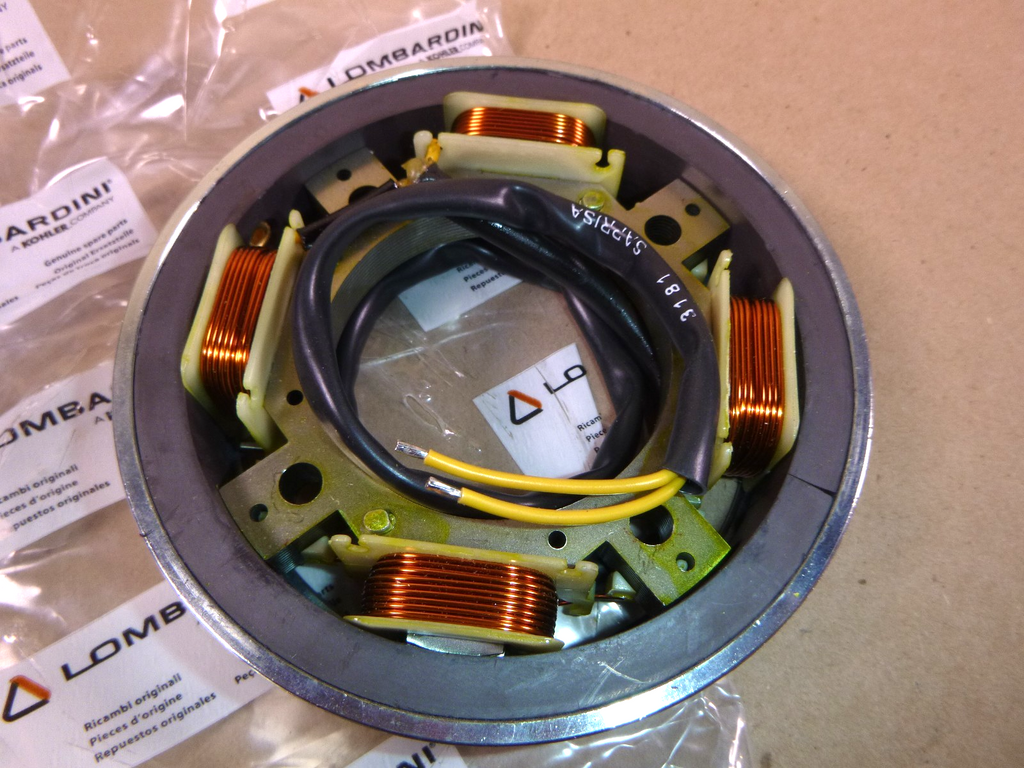 1156.098 Lombardini Diesel Engine 12 Volt Alternator 4 Amp (70W) 2 Wire 1156098 | Replacement Truck Parts, Trailer Accessories, Automobile Supplies, Car Parts & Accessories