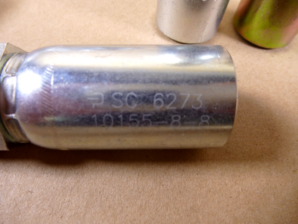 10155-8-8 Parker 55 Series Straight Fitting 1/2" Assorted Parker 20 Piece Lot | Industrial Replacement Nuts & Bolts Distributor and Machinery Screws & Fasteners Supply