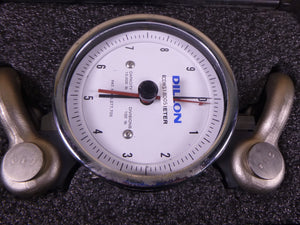 Dillon Dynamometer 10,000lb Capacity 100lb Divisions W/ Shackles Case CDWS18D05