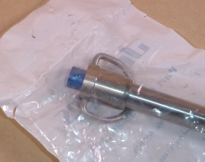 1/2" Shank x 2-1/2" Grip Length Jergens Stainless Ball Lock Quick Release Pin | Industrial Replacement Nuts &amp; Bolts Distributor and Machinery Screws &amp; Fasteners Supply