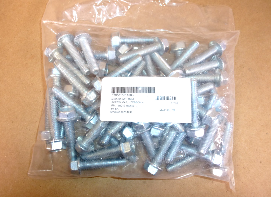50x Grade 8 Hex Head Serrated Flange Bolts 5/16-18 x 1-1/2" M1114 Humvee Mak 4 | Industrial Replacement Nuts &amp; Bolts Distributor and Machinery Screws &amp; Fasteners Supply