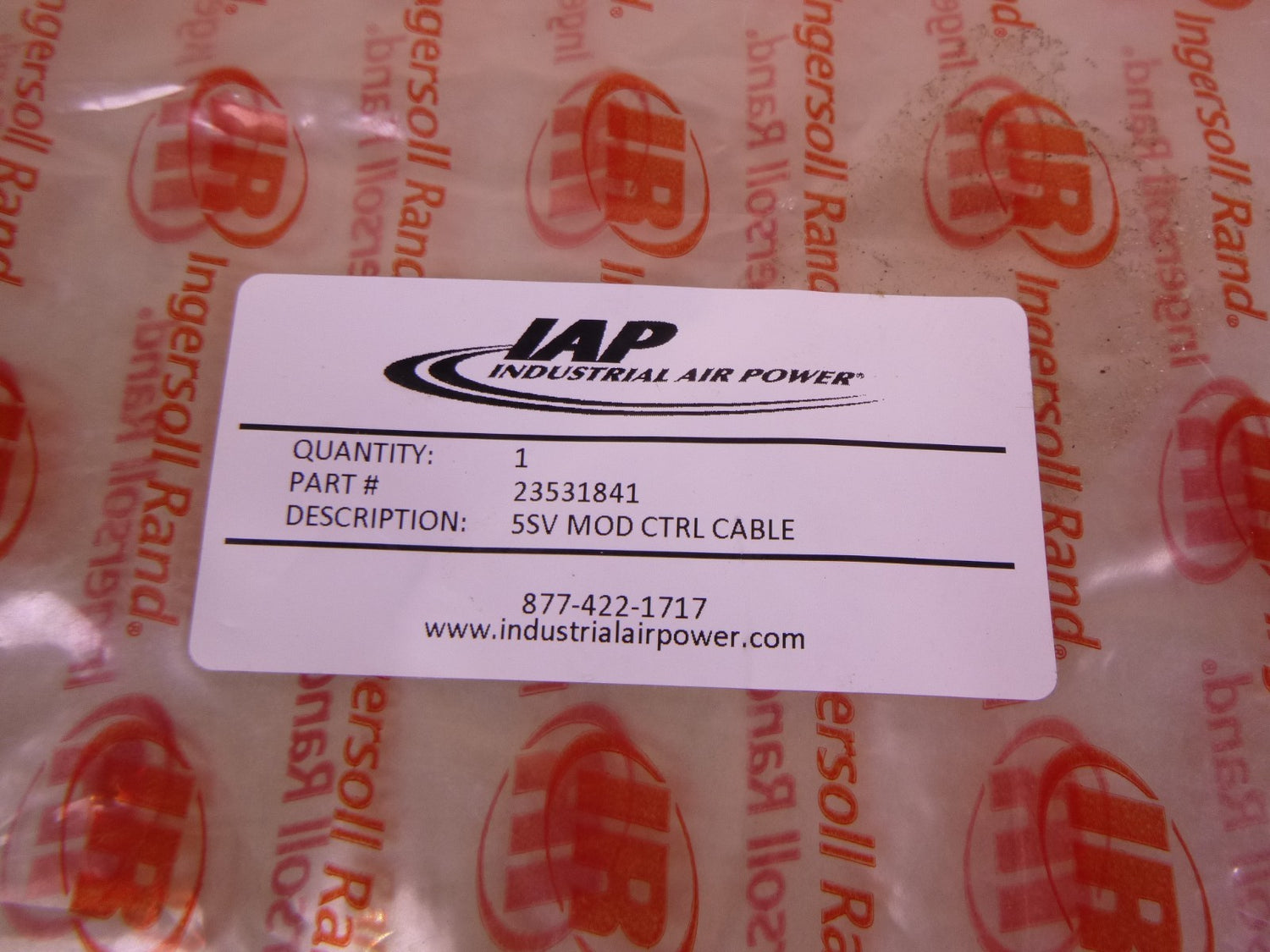 OEM Ingersoll Rand 23531841 Air Compressor Cable 5SV Modulation For R90-160