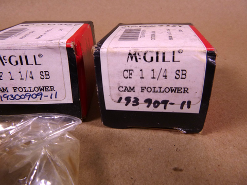 McGill CF 1 1/4 SB Stud Type Cam Follower Hex Hole Sealed (Lot of 3) | Industrial MRO Replacement Parts, Manufacturing Machine Parts & Components, Heavy Equipment Parts Supplier