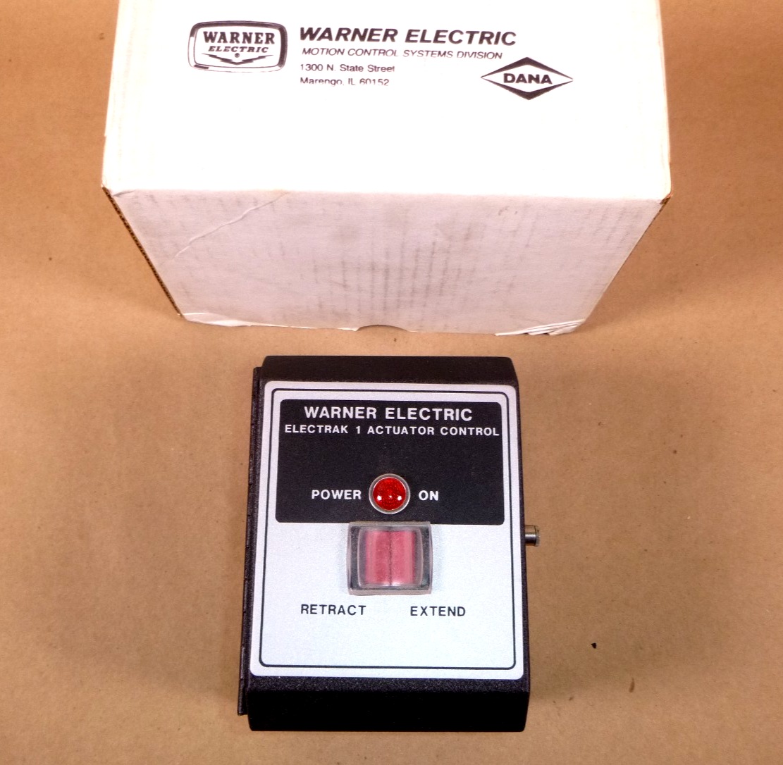 Warner Electric MCS-2005 Electrak 1 Actuator Control Module 6932-448-011 | Electrical MRO Replacement Parts &amp; Components and Commercial Electrical Supplies Company