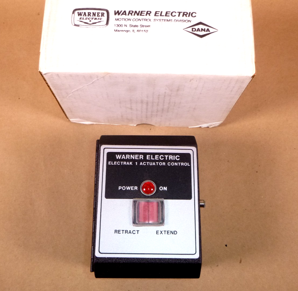 Warner Electric MCS-2005 Electrak 1 Actuator Control Module 6932-448-011 | Electrical MRO Replacement Parts & Components and Commercial Electrical Supplies Company