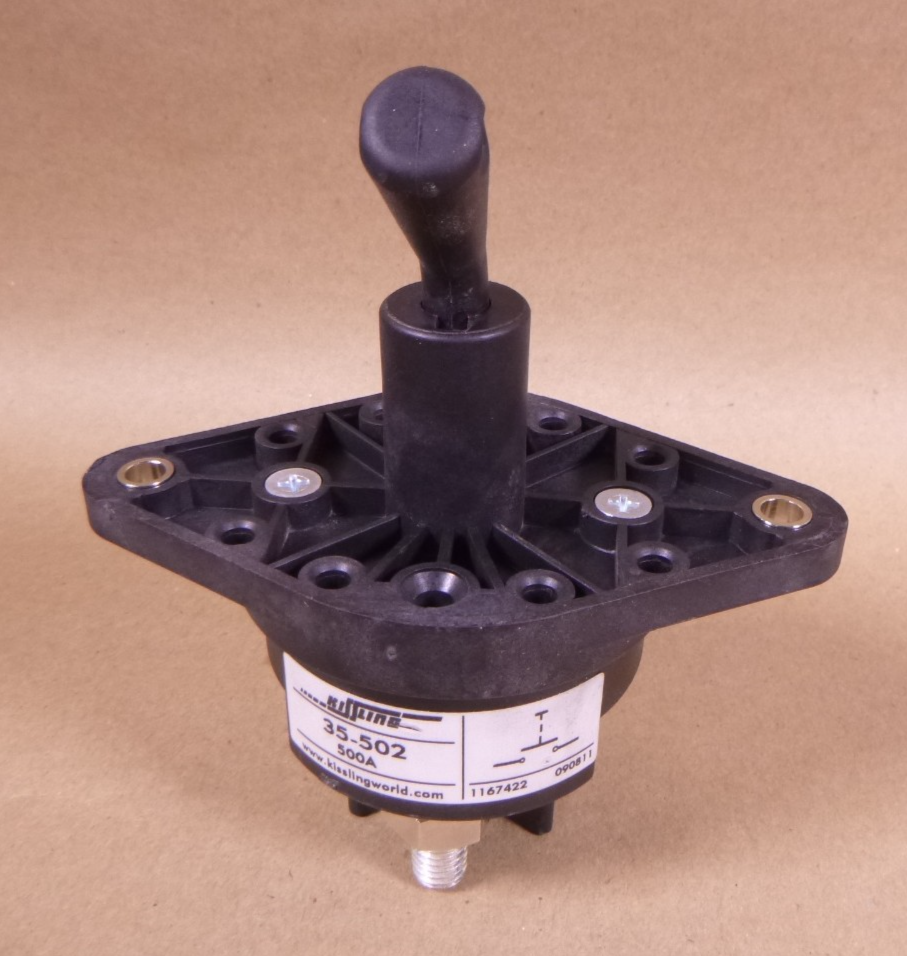 Kissing 35-502 Battery Disconnect Rotary Switch 500A | Electrical MRO Replacement Parts &amp; Components and Commercial Electrical Supplies Company