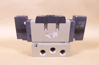 VFR4210-3EZ-03 SMC 5 Port Solenoid Valve, 2 Position Double, 120V, 3/8" Ports | Industrial MRO Replacement Parts, Manufacturing Machine Parts &amp; Components, Heavy Equipment Parts Supplier