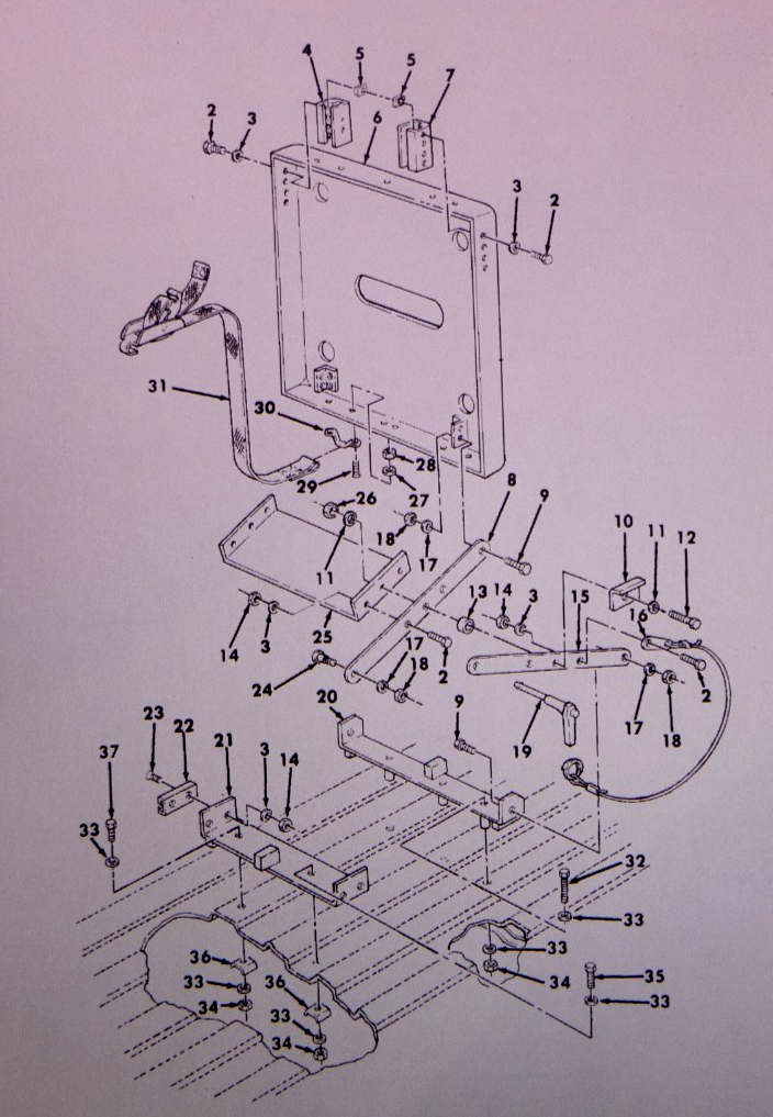4x USGI M998 MRAP Gunners Platform Blank Square Nut 45611-10, 5310-01-298-4686 | Genuine FMTV Replacement Parts, LMTV Parts For Sale and Military Surplus Medium Tactical Vehicle Parts & Components