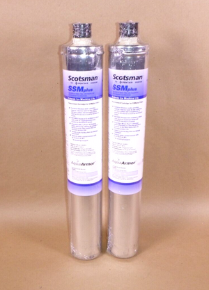 Lot of 2 Scotsman SSMRC1, SSM Plus Ice Machine Water Filtration System Cartridge