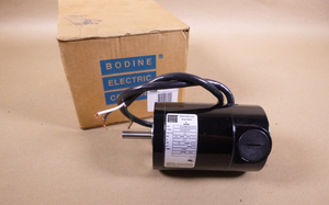 Bodine DC Motor 6024, 1/8 Hp, 2500 Rpm, 33A3BEPM, 24 Vdc., Flange Mount