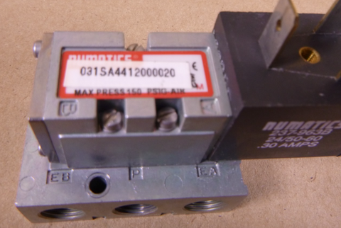 ASCO Numatics 031SA4412000020 Solenoid Valve, 1/8" NPT Ports, 237-963B 24V | Electrical MRO Replacement Parts & Components and Commercial Electrical Supplies Company