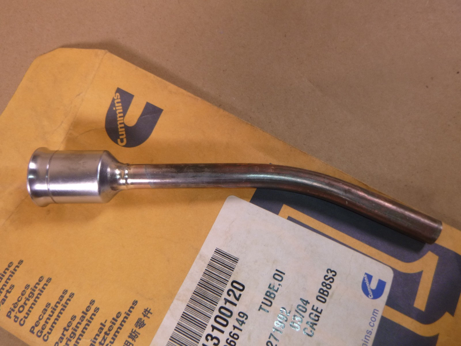 Genuine Cummins Engine Oil Level Gauge Tube 3066149 | Replacement Truck Parts, Trailer Accessories, Automobile Supplies, Car Parts &amp; Accessories