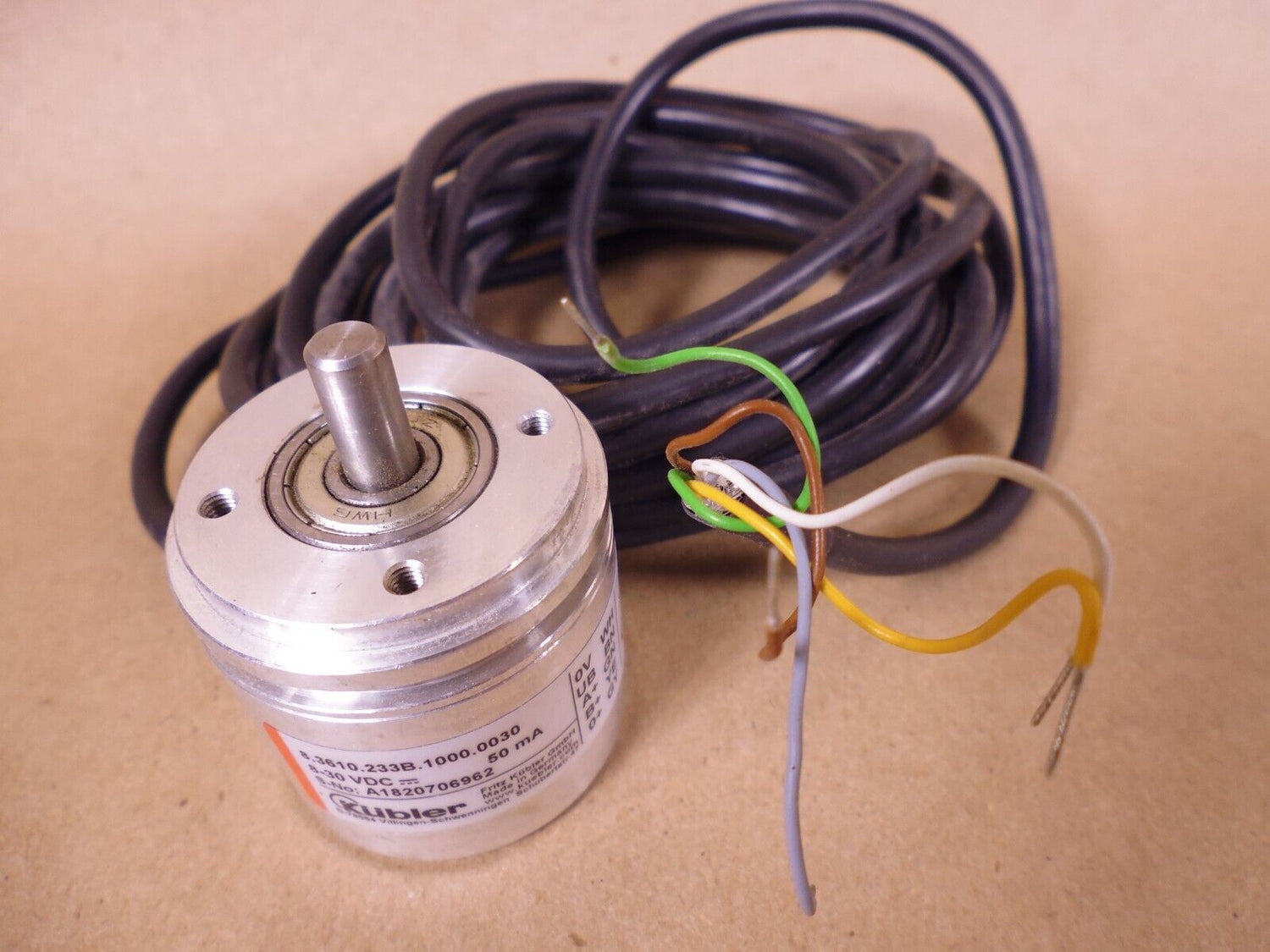 Kubler 8.3610.233B.1000.0030 Incremental Encoder 8-30VDC 50mA | Industrial Electric Motors, Pumps &amp; Parts