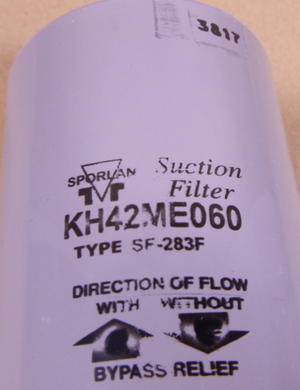 KH42ME060 Filter Drier Sporlan SF-283-F Suction Filter Fits Carrier