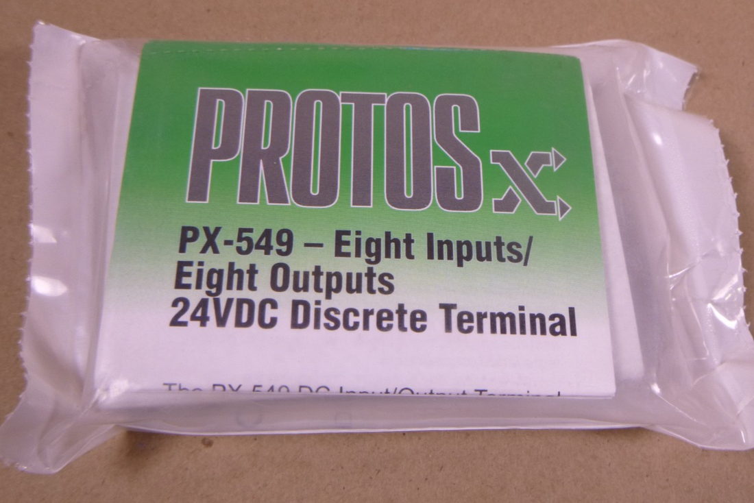 Automation Direct PX-549 Protos X Discrete Combo Module, 8-point, 24 VDC | Electrical MRO Replacement Parts &amp; Components and Commercial Electrical Supplies Company