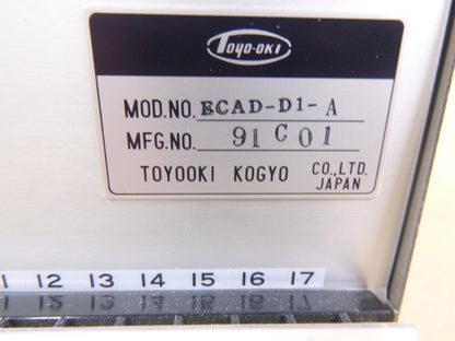 Toyooki Directional Controller ECAD-D1-A , Made in Japan | Industrial MRO Replacement Parts, Manufacturing Machine Parts &amp; Components, Heavy Equipment Parts Supplier