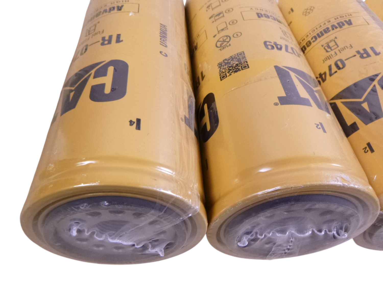 (6 PACK) OEM CATERPILLAR CAT 1R-0749 Fuel Filter Advanced High Efficiency 1R0749 | Industrial Tractor Parts Supplier and Surplus Tractor Parts &amp; Accessories
