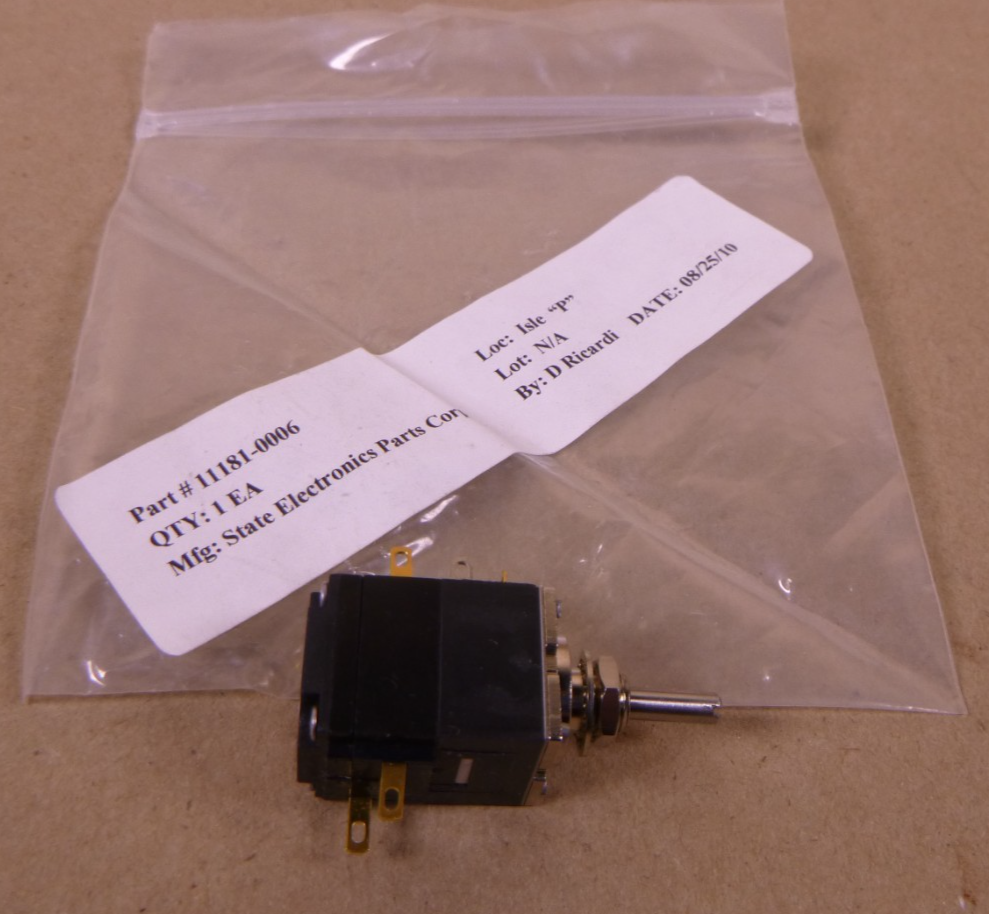 State Electronics 11181-0006 Potentiometer Resistor - 5905-01-315-5776 | Electrical MRO Replacement Parts &amp; Components and Commercial Electrical Supplies Company
