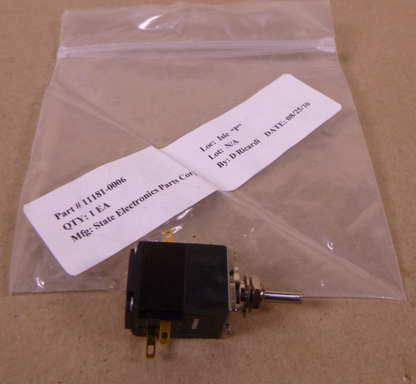 State Electronics 11181-0006 Potentiometer Resistor - 5905-01-315-5776 | Electrical MRO Replacement Parts &amp; Components and Commercial Electrical Supplies Company