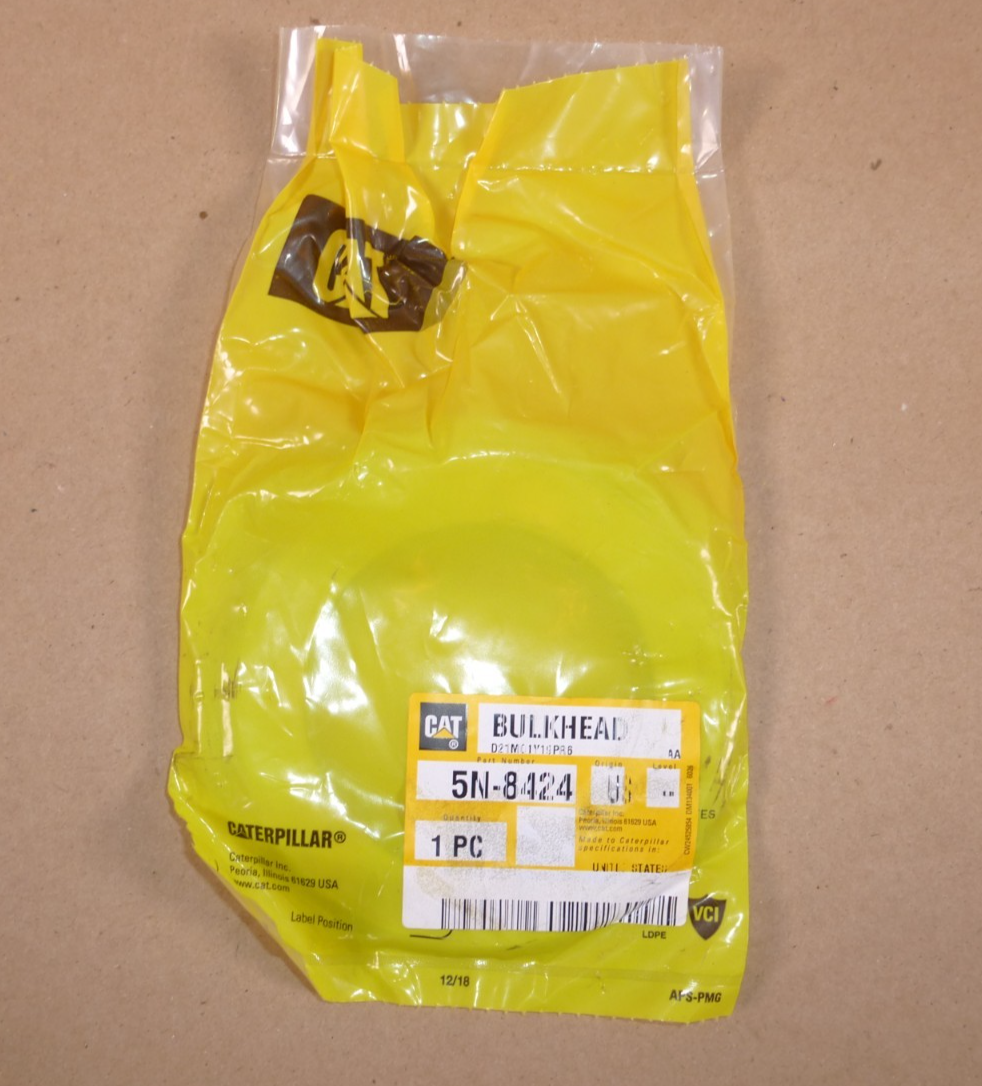 5N-8424 Genuine Caterpillar Air Starter Bulkhead 5N8424 | Industrial Tractor Parts Supplier and Surplus Tractor Parts &amp; Accessories