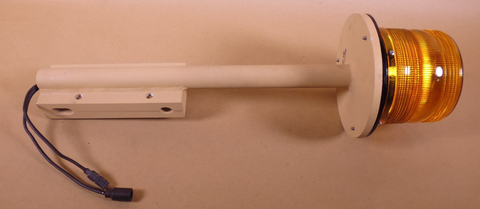 TACOM 12545127 Truck Light Bracket Humvee MRAP Amber Strobe , ST635F-A , 6220-01-615-2195 | Genuine FMTV Replacement Parts, LMTV Parts For Sale and Military Surplus Medium Tactical Vehicle Parts & Components