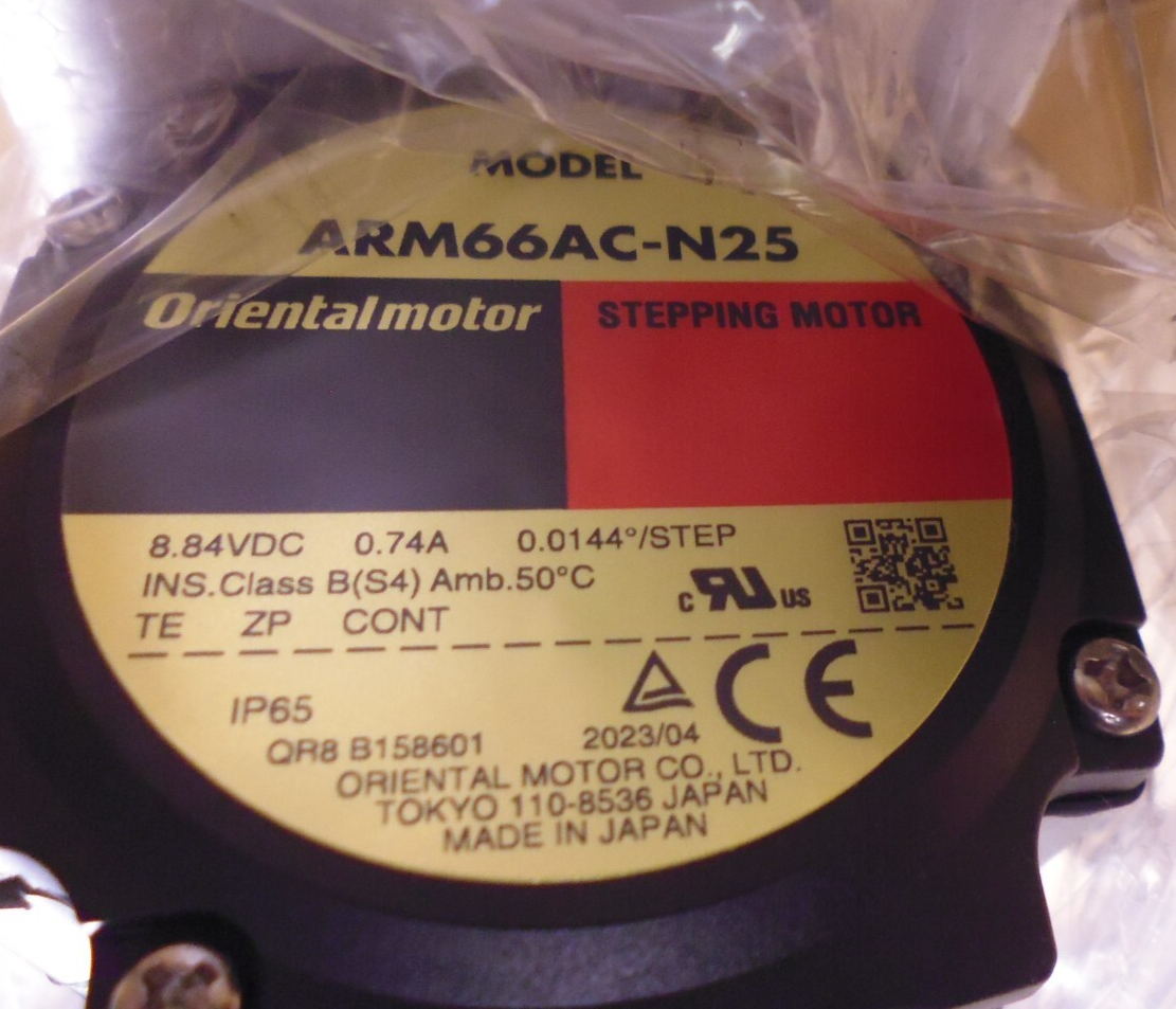 Oriental ARM66AC-N25 AR Series Closed Loop Planetary Gear Stepper Motor 25:1 | Industrial Electric Motors, Pumps &amp; Parts