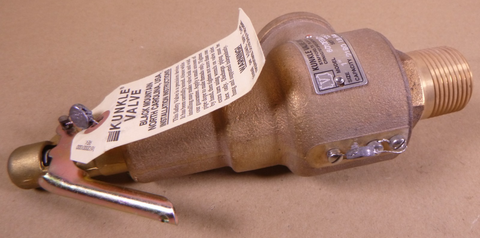 Kunkle 6010FEM01-AM 1” Bronze Safety Pressure Relief Valve 125PSI | Industrial MRO Replacement Parts, Manufacturing Machine Parts & Components, Heavy Equipment Parts Supplier