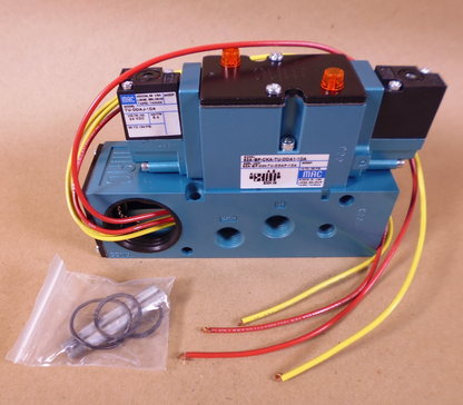 MAC 82A-BF-CKA-TU-DDA1-1DA Solenoid Valve 4 Way 2-Pos 24VDC 5.4W 150PSI | Electrical MRO Replacement Parts &amp; Components and Commercial Electrical Supplies Company