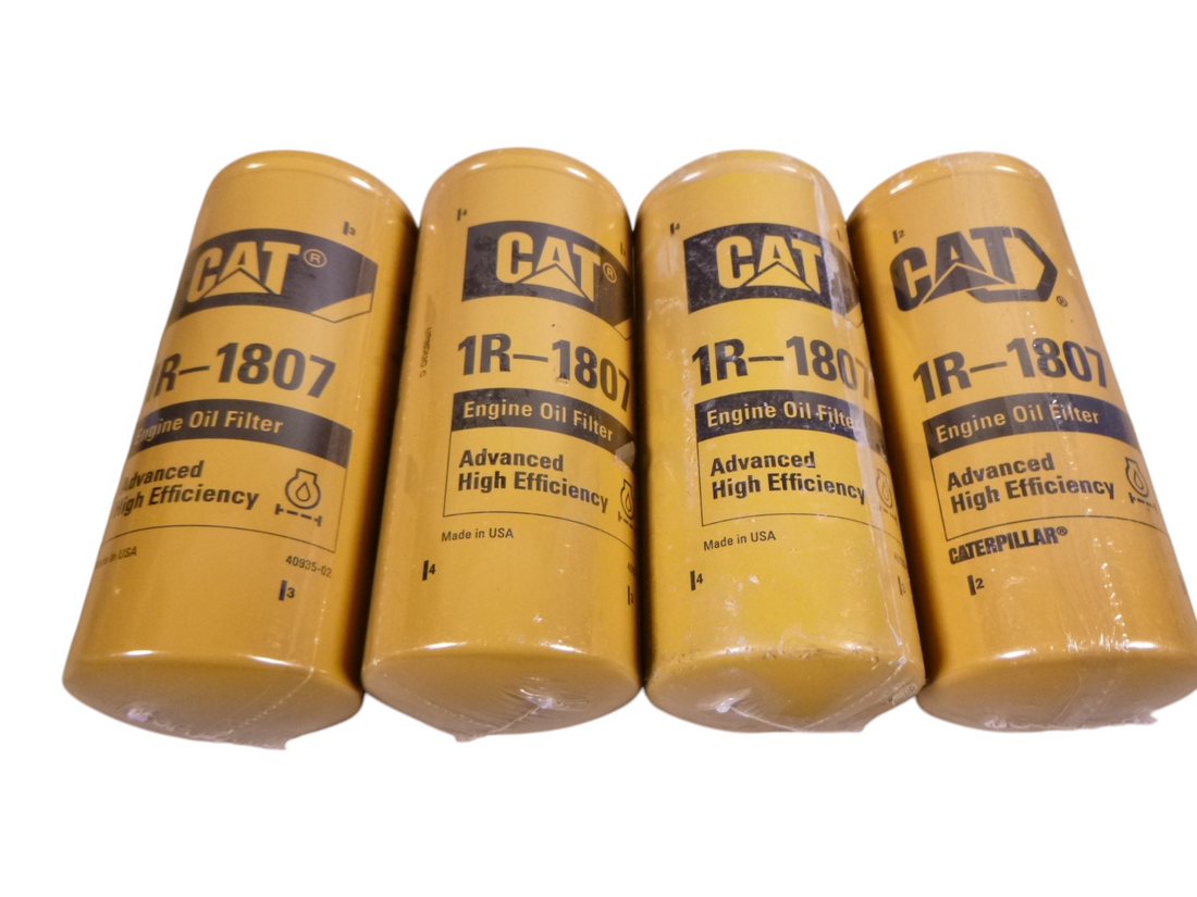 (Lot of 4) 1R-1807 Caterpillar Advanced High Efficiency Oil Filter 1R1807 | Industrial Tractor Parts Supplier and Surplus Tractor Parts &amp; Accessories