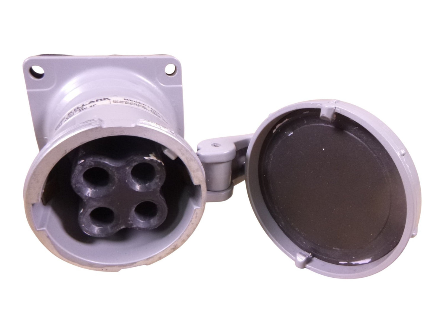 USED KILLARK VR1042 PIN AND SLEEVE RECEPTACLE TYPE 3,4, 4X, 100 AMP 3 WIRE 4 POLE | Electrical MRO Replacement Parts &amp; Components and Commercial Electrical Supplies Company