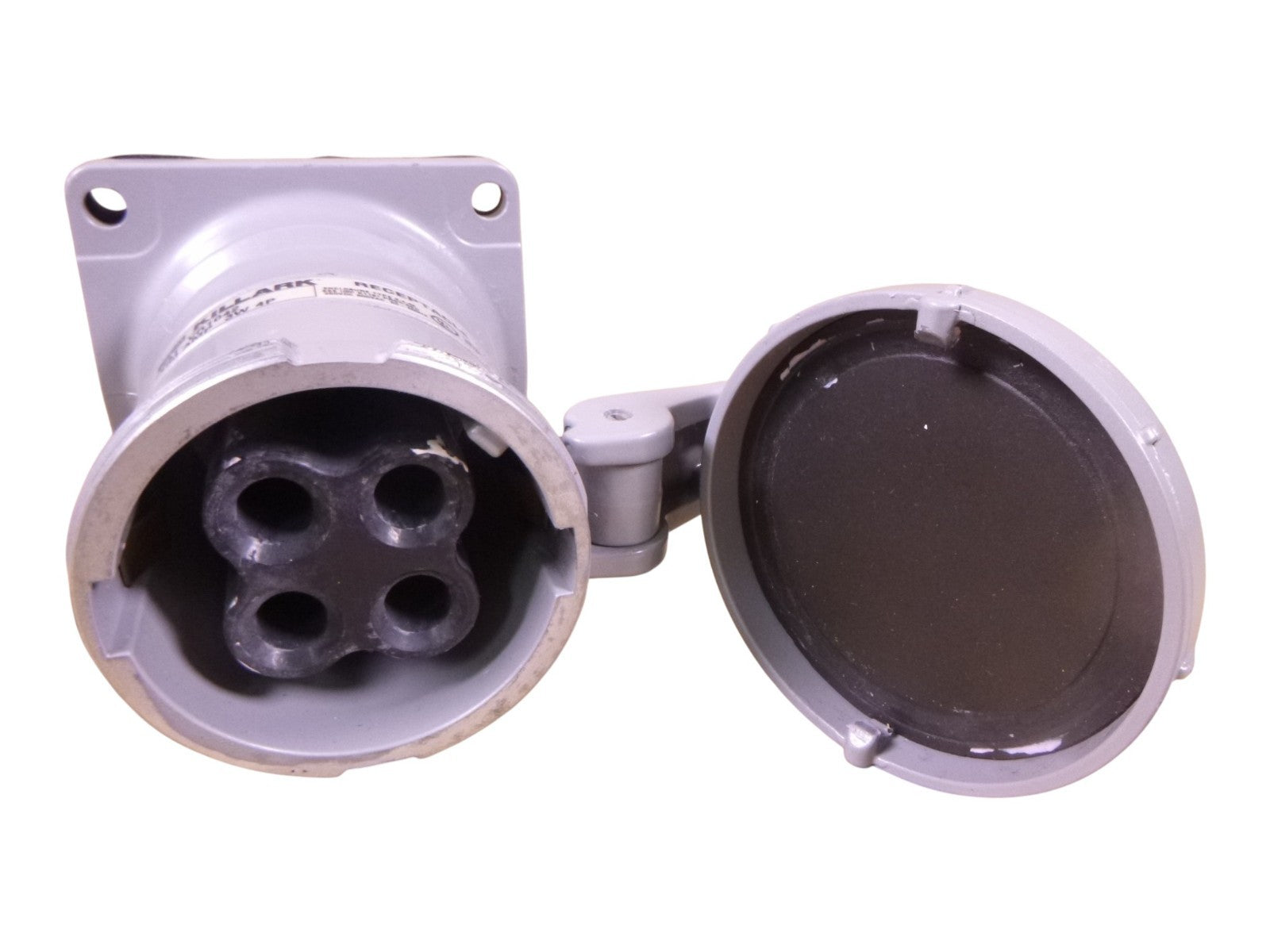 USED KILLARK VR1042 PIN AND SLEEVE RECEPTACLE TYPE 3,4, 4X, 100 AMP 3 WIRE 4 POLE | Electrical MRO Replacement Parts &amp; Components and Commercial Electrical Supplies Company