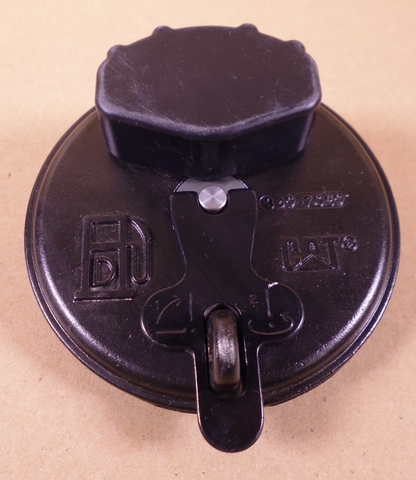 Genuine OEM Caterpillar CAT 349-7059 3497059 Fuel Tank Cap Black | Industrial Tractor Parts Supplier and Surplus Tractor Parts & Accessories