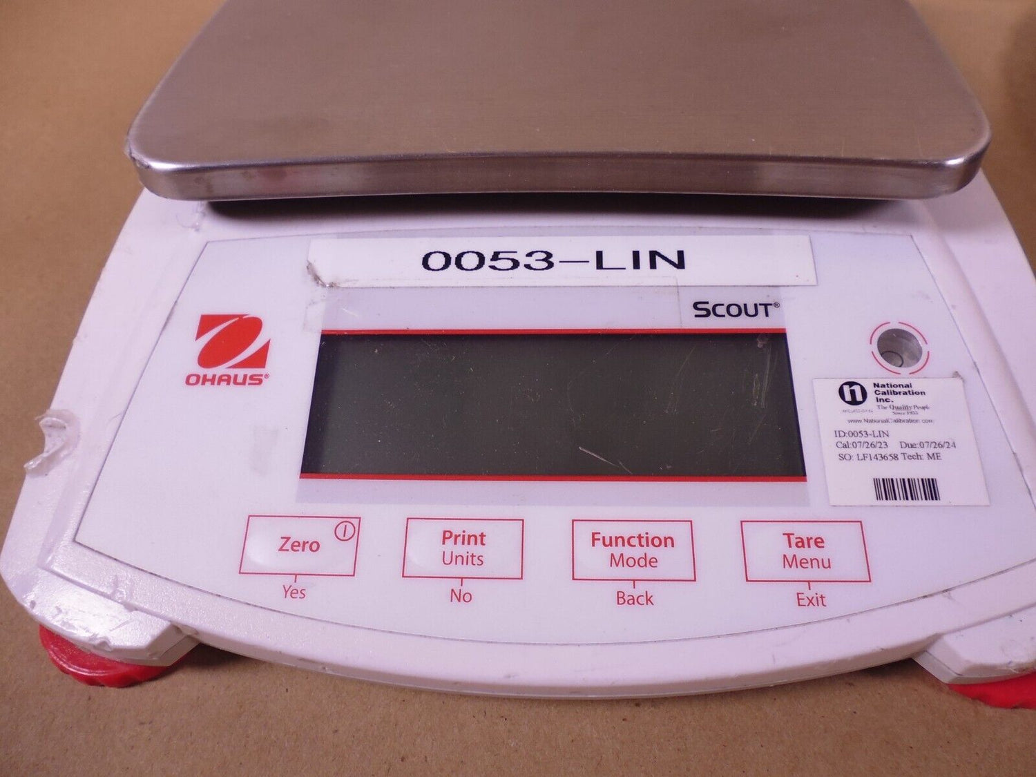 Ohaus SPX621 Balance Compact Portable Scale, (620g Capacity, 0.1g) *CALIBRATED* | Industrial MRO Tools and Replacement Industrial Equipment Components