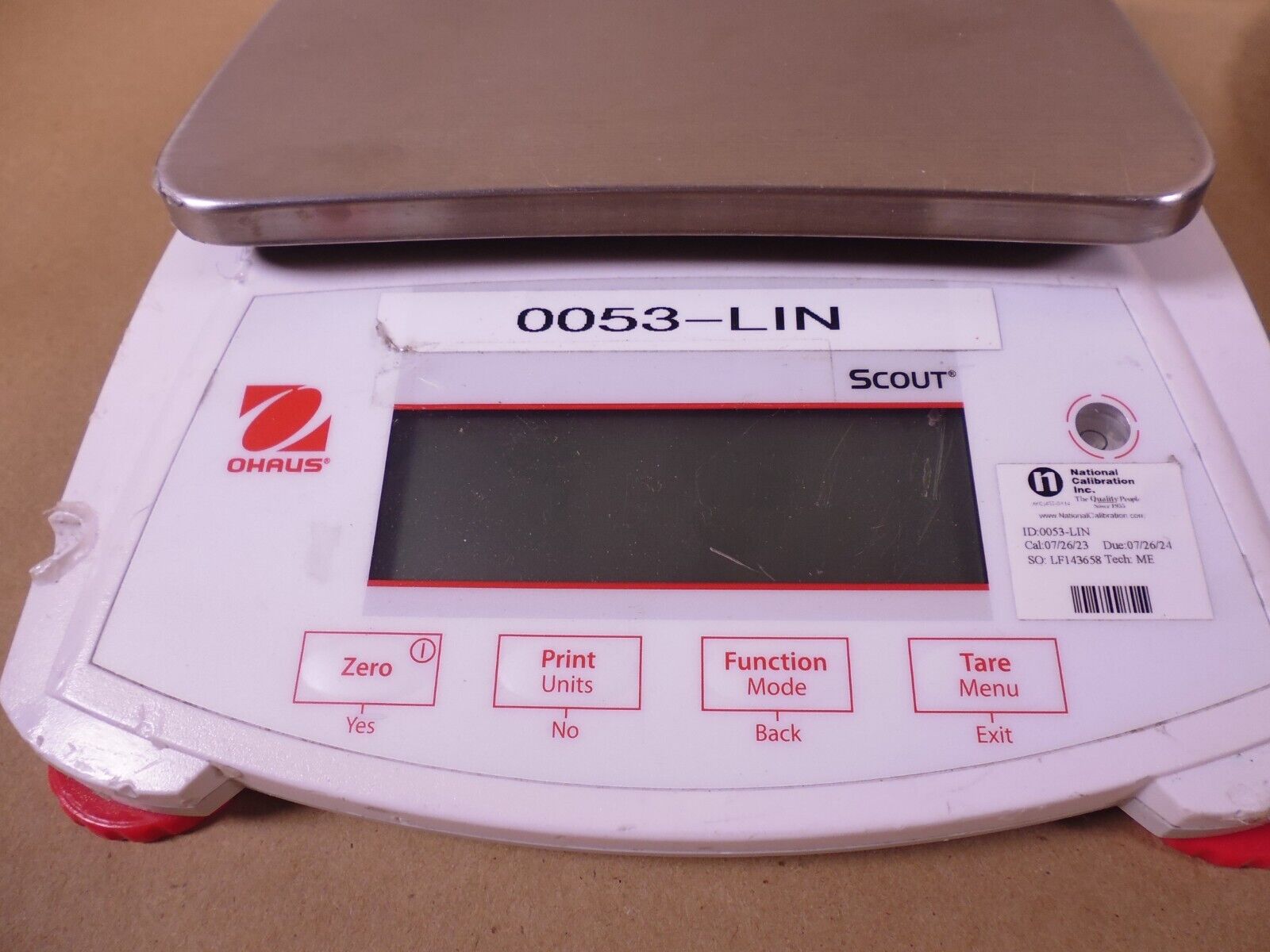Ohaus SPX621 Balance Compact Portable Scale, (620g Capacity, 0.1g) *CALIBRATED* | Industrial MRO Tools and Replacement Industrial Equipment Components