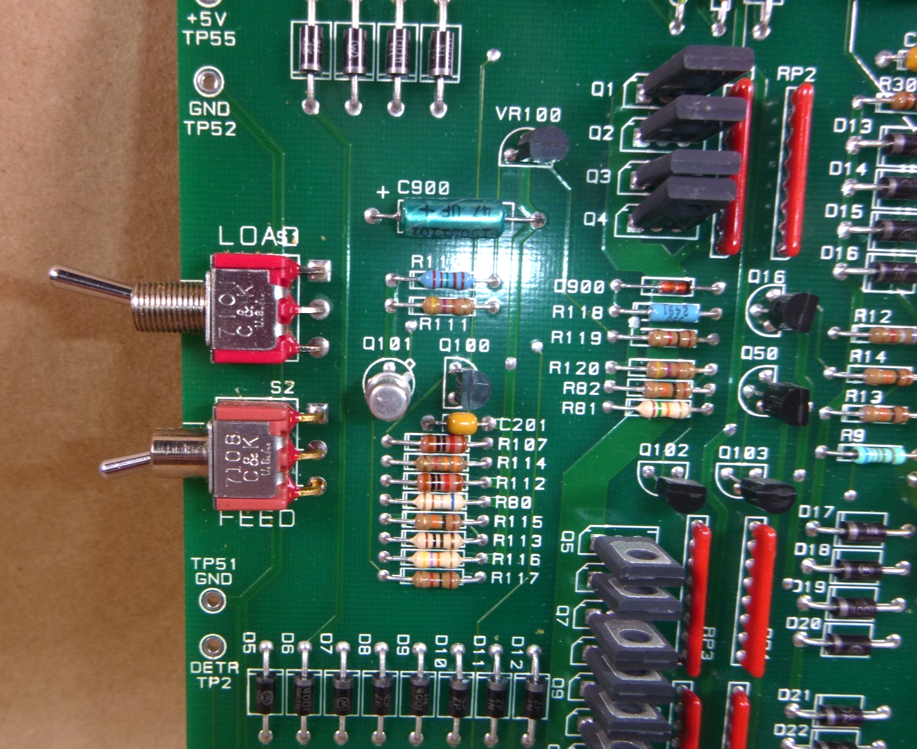Kaye Instruments Print Control Circuit Board B0909-1 Rev C / U0909-1 | Electrical MRO Replacement Parts &amp; Components and Commercial Electrical Supplies Company
