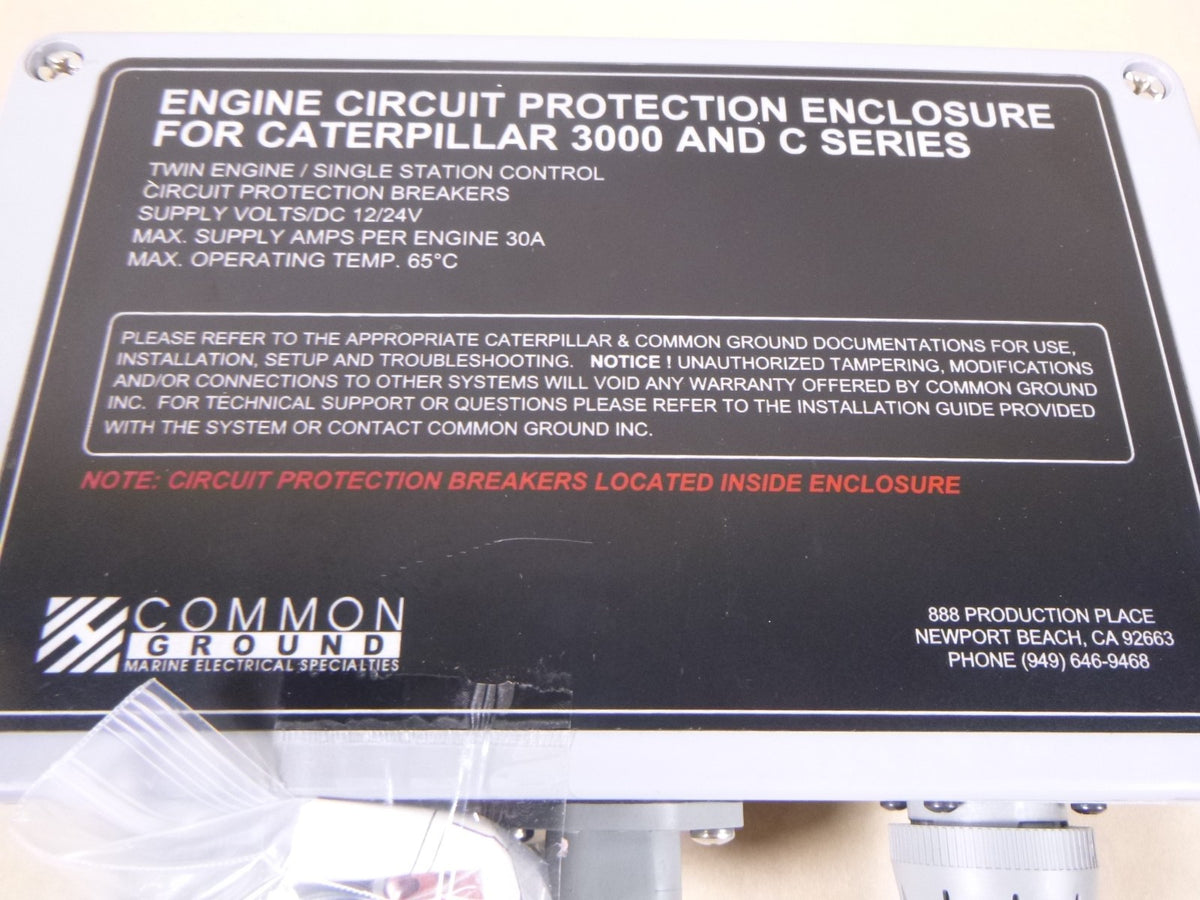 CT-26-01-ENC-2 Engine Circuit Protection Enclosure For Caterpillar 3000 &amp; C Ser | Industrial Tractor Parts Supplier and Surplus Tractor Parts &amp; Accessories