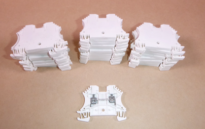 1492-J3-W Allen-Bradley 2-1/2 mm Standard Terminal Block - White - Bag of 30 Pcs
